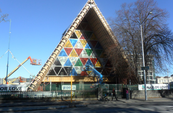The ‘Cardboard Cathedral’, Christchurch
